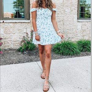 GOODNIGHT MACAROON FLORAL DRESS